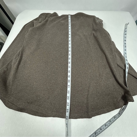 2 for$15 Chico's Taupe Long Sleeve Top Chicos size 3 (XL) - Picture 10 of 11